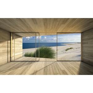 Vliesová obrazová tapeta Výhled na moře 22118, 416 x 254 cm, Photomurals, Vavex