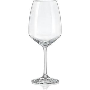 Crystalex - Bohemia Crystal Sklenice na bílé i červené víno Giselle 560 ml, 6 ks
