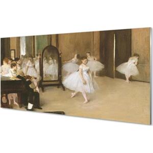akrylový obraz Baletní tanec zábava 140x70 cm