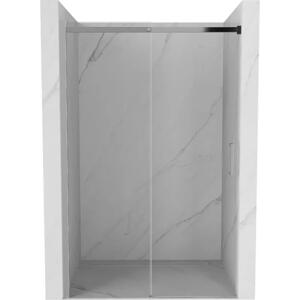 Mexen Omega rozsouvací sprchové dveře 130 cm, Průhledné, Chromovaná - 825-130-000-01-00