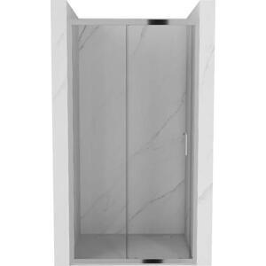 Mexen Apia rozsouvací sprchové dveře 130 cm, Průhledné, Chromovaná - 845-130-000-01-00