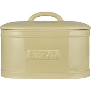 IB LAURSEN Keramický chlebník Oval Wheat Straw, béžová barva, krémová barva, keramika