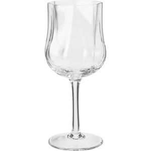 Broste Sklenice na bílé víno Limfjord 300 ml, čirá barva, sklo