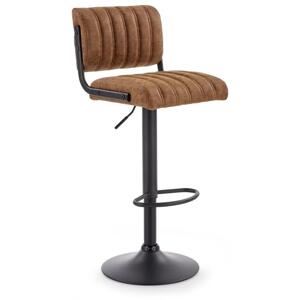 Barová židle Marlen, hnědá / černá