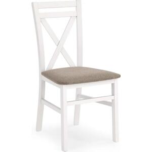 Jídelní židle Darius, šedá / bílá