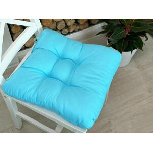 Písecké lůžkoviny Sedák na židli - Světle modrý