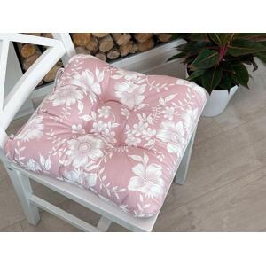 Písecké lůžkoviny Sedák na židli - Rose růžová