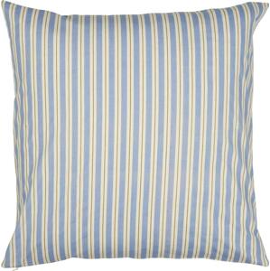 IB LAURSEN Povlak na polštář Alvin Blue Stripes 50 x 50 cm, modrá barva, textil
