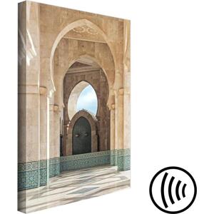 Obraz Kamenné oblouky (1-částý) svislý - arabská architektura v Maroku