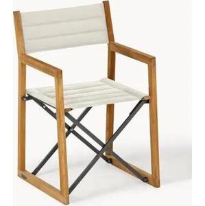 Ručně vyrobená zahradní židle z teakového dřeva Loft