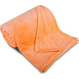 Tegatex Deka mikroflanel SLEEP WELL® - oranžová 150*200 cm