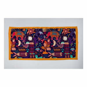 Dámský šátek Madre Selva Electric Animals, 70 x 50 cm