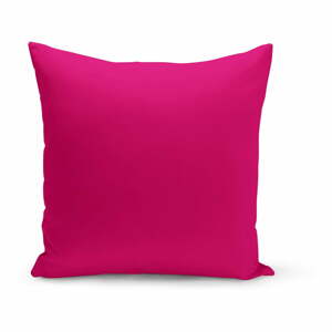 Růžový dekorativní polštář Lisa, 43 x 43 cm