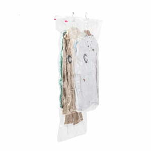 Sada 4 závěsných vakuových úložných obalů na oblečení Compactor Hanging Vacuum Bags, 105 x 70 cm