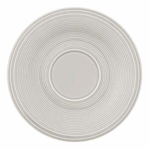 Bílo-šedý porcelánový podšálek Villeroy & Boch Like Color Loop, ø 15,5 cm