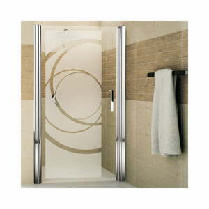 Matná nálepka na sklo do sprchového koutu Ambiance Design, výška 95 cm