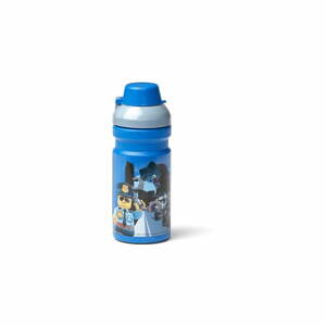 Dětská modrá láhev na vodu LEGO® City, 390 ml