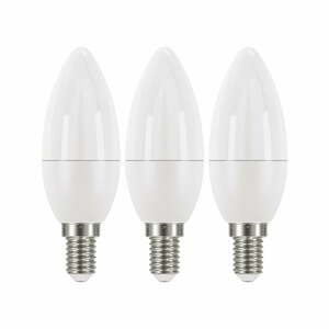 Teplé  LED žárovky v sadě 3 ks E14, 5 W, 230 V - EMOS