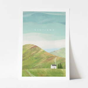 Plakát Travelposter Scotland, A3