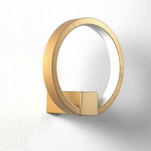 Nástěnné svítidlo ve zlaté barvě Tomasucci Ring, ø 15 cm