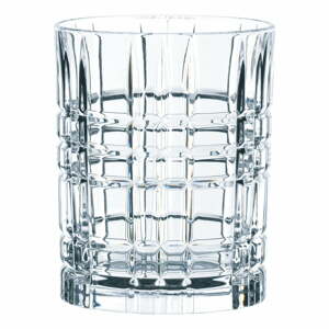 Sada 2 sklenic z křišťálového skla a tvořítka na led Nachtmann Whiskey, 345 ml