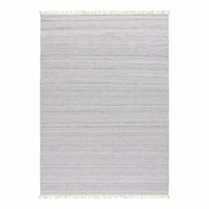 Světle šedý venkovní koberec z recyklovaného plastu Universal Liso, 160 x 230 cm