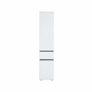 Bílá koupelnová skříňka Støraa Wisla, 38 x 180 cm