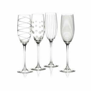 Sada 4 sklenic na šampaňské Mikasa Cheers, 0,3 l
