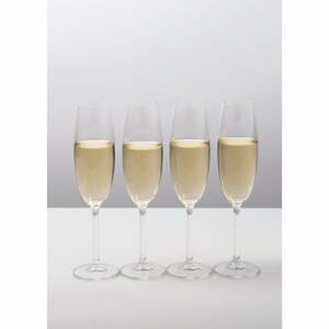 Sada 4 sklenic na šampaňské Mikasa Julie, 0,2 l