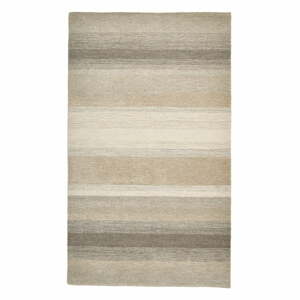 Hnědý/béžový vlněný koberec 170x120 cm Elements - Think Rugs
