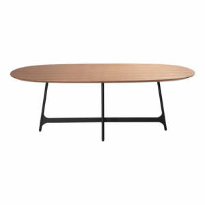 Jídelní stůl s deskou v dekoru ořechového dřeva 110x220 cm Ooid – DAN-FORM Denmark
