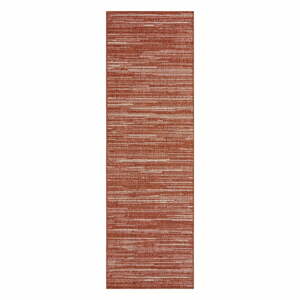 Červený venkovní koberec běhoun 350x80 cm Gemini - Elle Decoration
