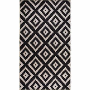 Černý pratelný koberec 180x120 cm - Vitaus