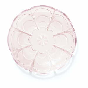 Světle růžové dezertní  skleněné talíře v sadě 2 ks ø 16 cm Lily – Holmegaard