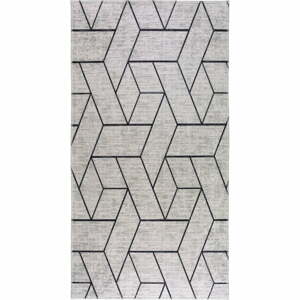 Světle šedý pratelný koberec 120x180 cm – Vitaus