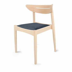 Černá/přírodní jídelní židle z bukového dřeva Jakob – Hammel Furniture