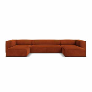 Oranžová rohová pohovka (do "U") Madame – Windsor & Co Sofas