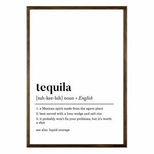 Plakát 50x70 cm Tequila – Wallity