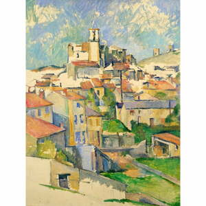 Obraz - reprodukce 30x40 cm Gardanne, Paul Cézanne – Fedkolor