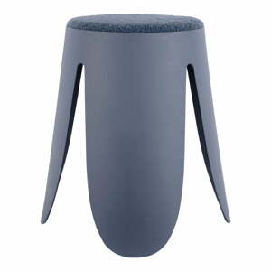 Tmavě modrá plastová stolička Savor   – Leitmotiv