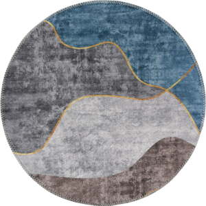 Pratelný kulatý koberec ø 120 cm Yuvarlak – Vitaus