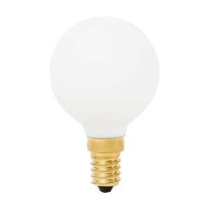 Teplá LED stmívatelná žárovka E14, 4 W Sphere – tala