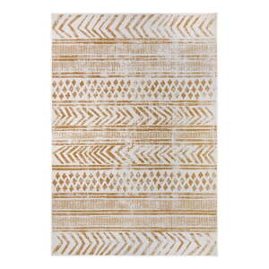 Okrově žluto-bílý venkovní koberec 160x230 cm Biri – NORTHRUGS