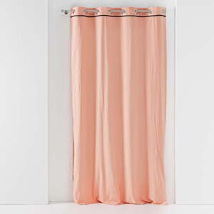 Růžový závěs 135x240 cm Linette – douceur d'intérieur