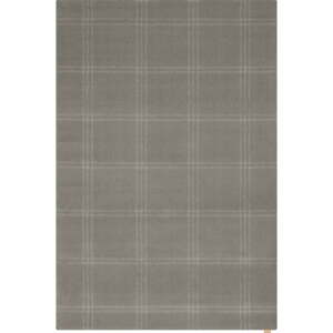 Světle šedý vlněný koberec 120x180 cm Calisia M Grid Prime – Agnella
