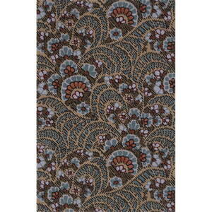Hnědý vlněný koberec 133x190 cm Paisley – Agnella