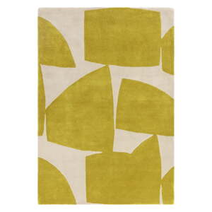 Okrově žlutý ručně tkaný koberec z recyklovaných vláken 200x290 cm Romy – Asiatic Carpets