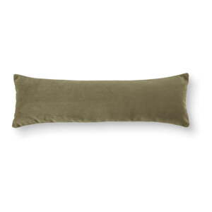 Zelený sametový polštář na gauč Bean – EMKO
