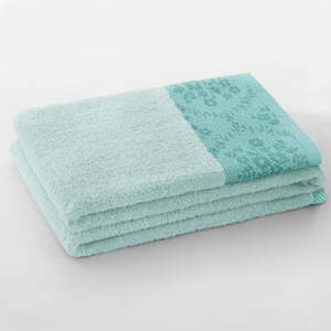 Světle modrý froté bavlněný ručník 50x90 cm Crea – AmeliaHome