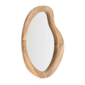 Nástěnné zrcadlo s dřevěným rámem 44x68 cm Selem – Kave Home